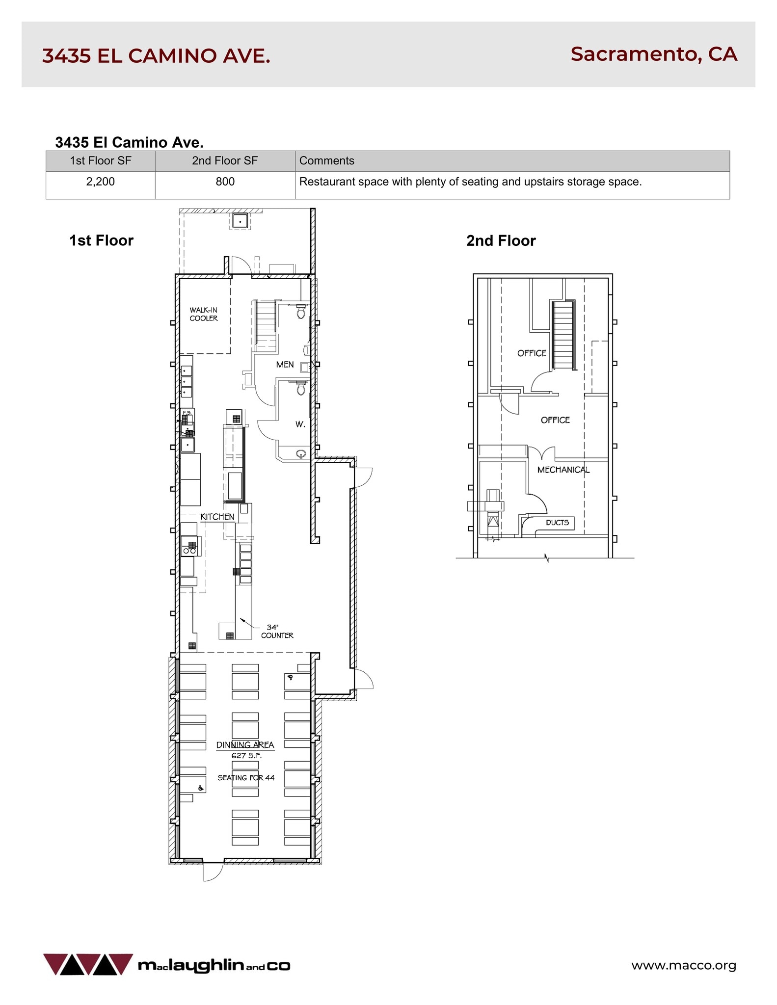 3435 El Camino Ave, Sacramento, CA à louer Plan de site- Image 1 de 1