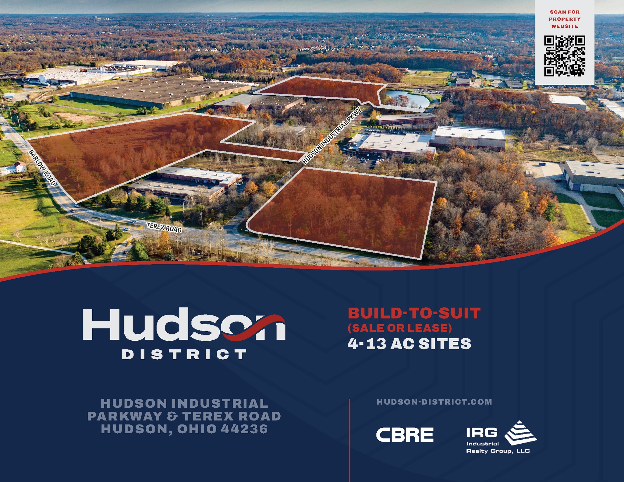 0 Hudson Industrial Parkway, Hudson, OH for lease Building Photo- Image 1 of 5