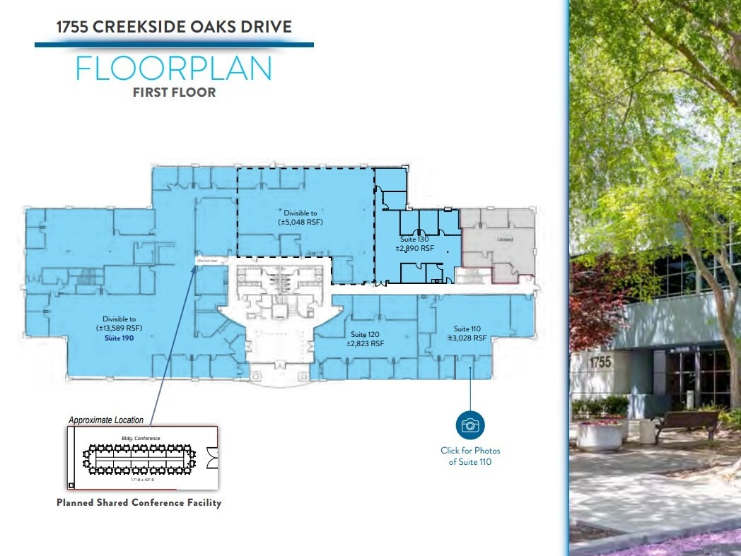 1755 Creekside Oaks Dr, Sacramento, CA à louer Plan d’étage- Image 1 de 1