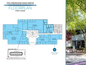 1755 Creekside Oaks Dr, Sacramento, CA à louer Plan d’étage- Image 1 de 1