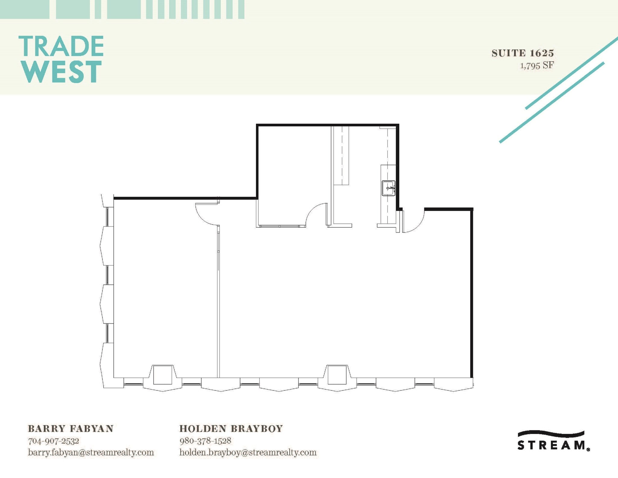 129 W Trade St, Charlotte, NC for lease Floor Plan- Image 1 of 1