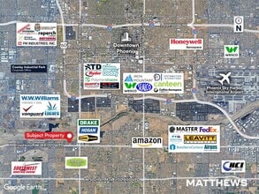 2002 Broadway rd, Phoenix, AZ - Aérien Vue de la carte