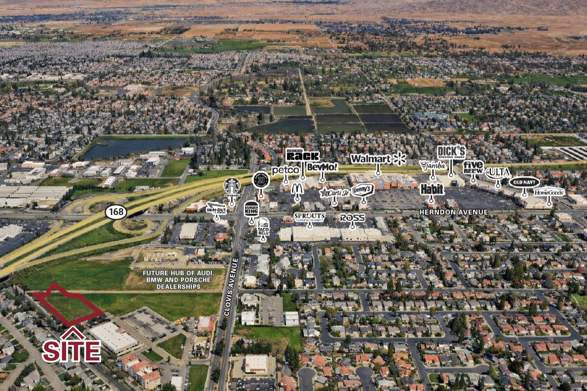 SWC Clovis & Herndon Ave, Clovis, CA à vendre Photo principale- Image 1 de 2