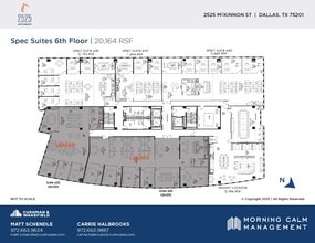 2525 McKinnon St, Dallas, TX for lease Floor Plan- Image 2 of 2