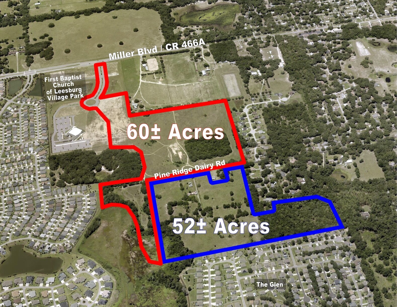Land portefeuille de 2 propriétés à vendre sur LoopNet.ca Aérien- Image 1 de 2
