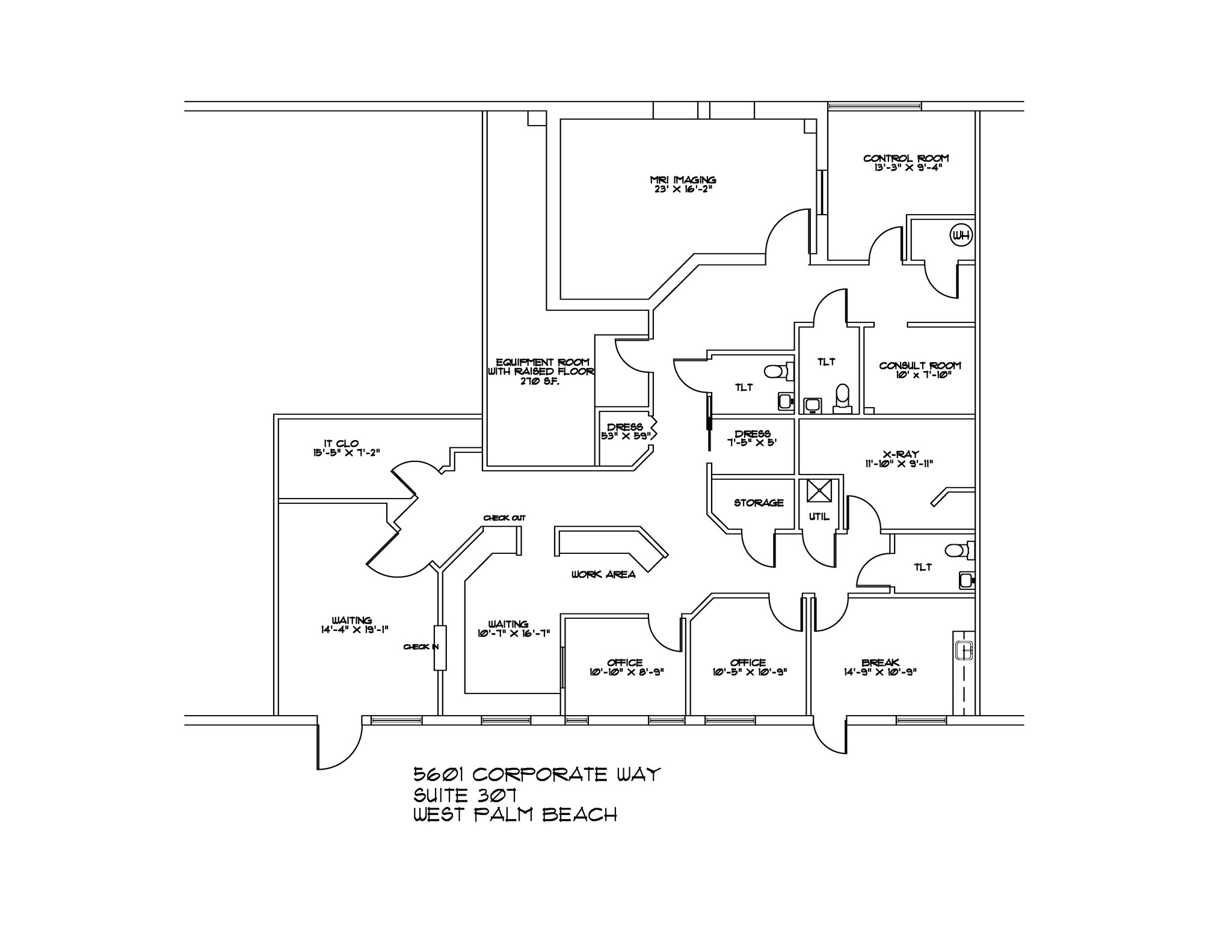 5601 Corporate Way, West Palm Beach, FL for lease Floor Plan- Image 1 of 1