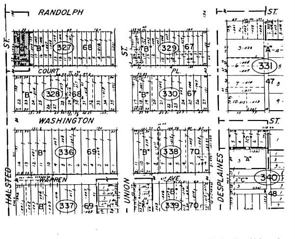 125 N Halsted St, Chicago, IL à louer - Plan cadastral - Image 2 de 10