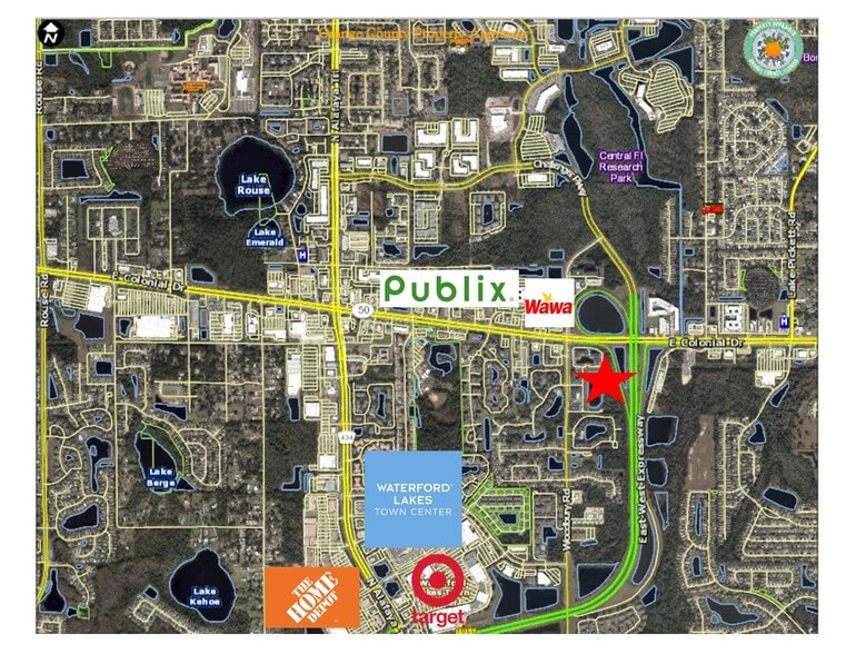 12528 Colonial dr, Orlando, FL for sale - Aerial - Image 2 of 9