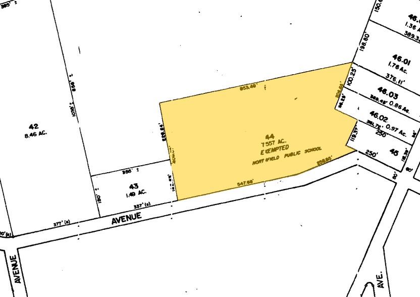 Burton Ave, Northfield, NJ à louer - Plan cadastral - Image 2 de 2