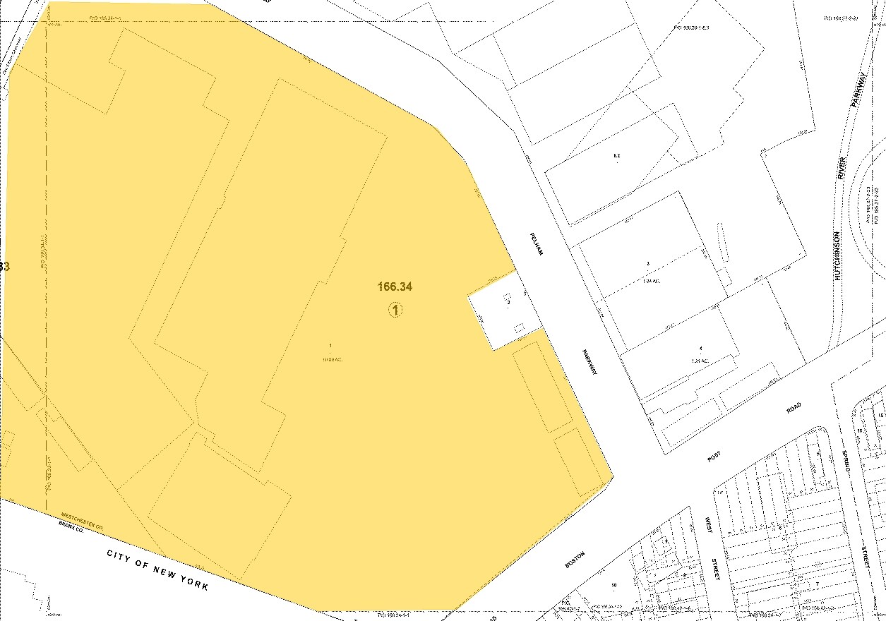 845-875 Pelham Pky, Pelham, NY à louer Plan cadastral- Image 1 de 6
