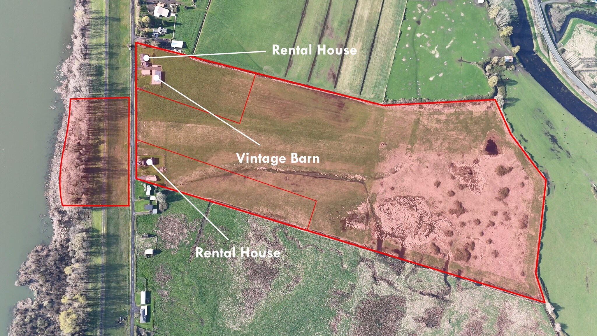 barlow point rd, Longview, WA for sale Aerial- Image 1 of 46