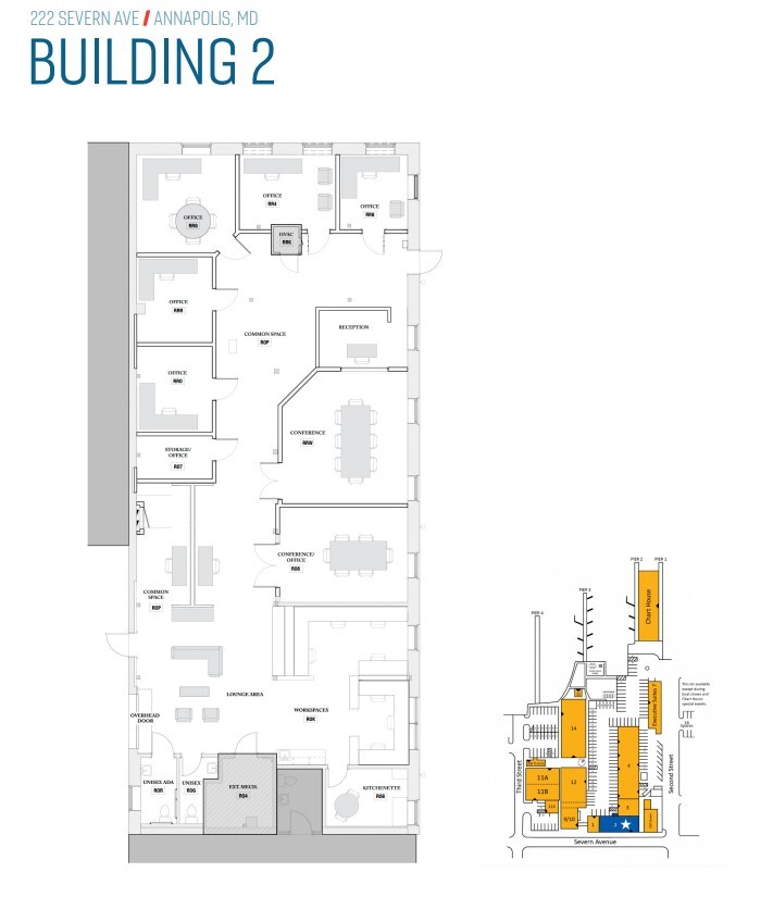 222 Severn Ave, Annapolis, MD for lease Floor Plan- Image 1 of 11