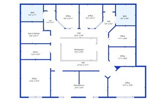 1801-1867 Banks Rd, Margate, FL à louer Plan d’étage- Image 2 de 20