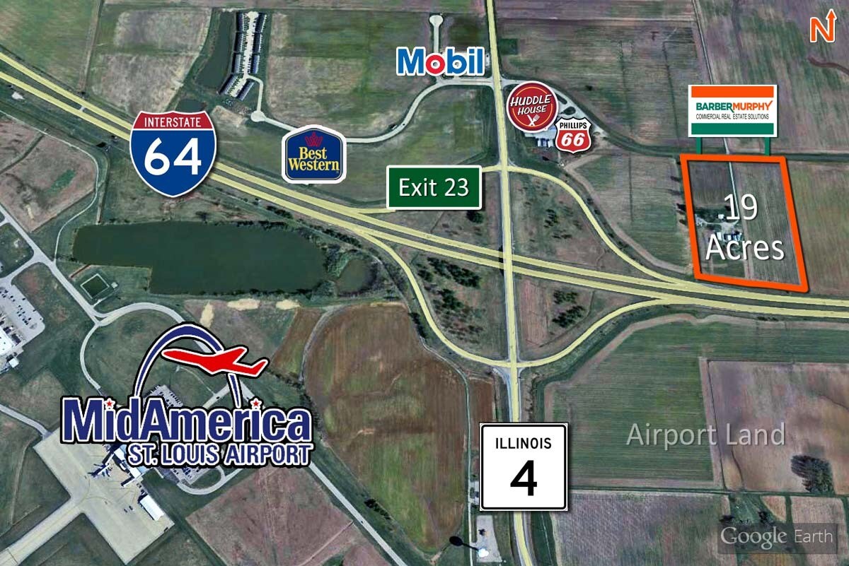 9920 Perrin Rd, Mascoutah, IL à vendre Aérien- Image 1 de 4
