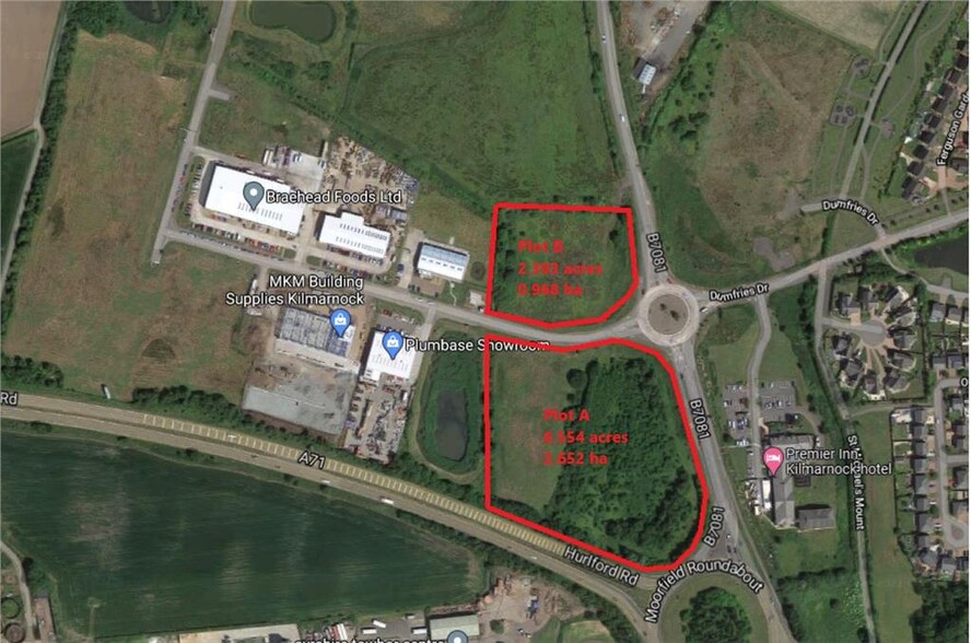 Moorfield North Industrial Park, Kilmarnock for sale - Aerial - Image 1 of 5