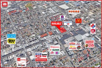 6001-6021 Pacific Blvd, Huntington Park, CA - AÉRIEN Vue de la carte