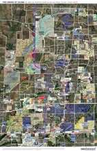 NWQ W Frontier Pky & Dallas Pky, Celina, TX - Aerial map view