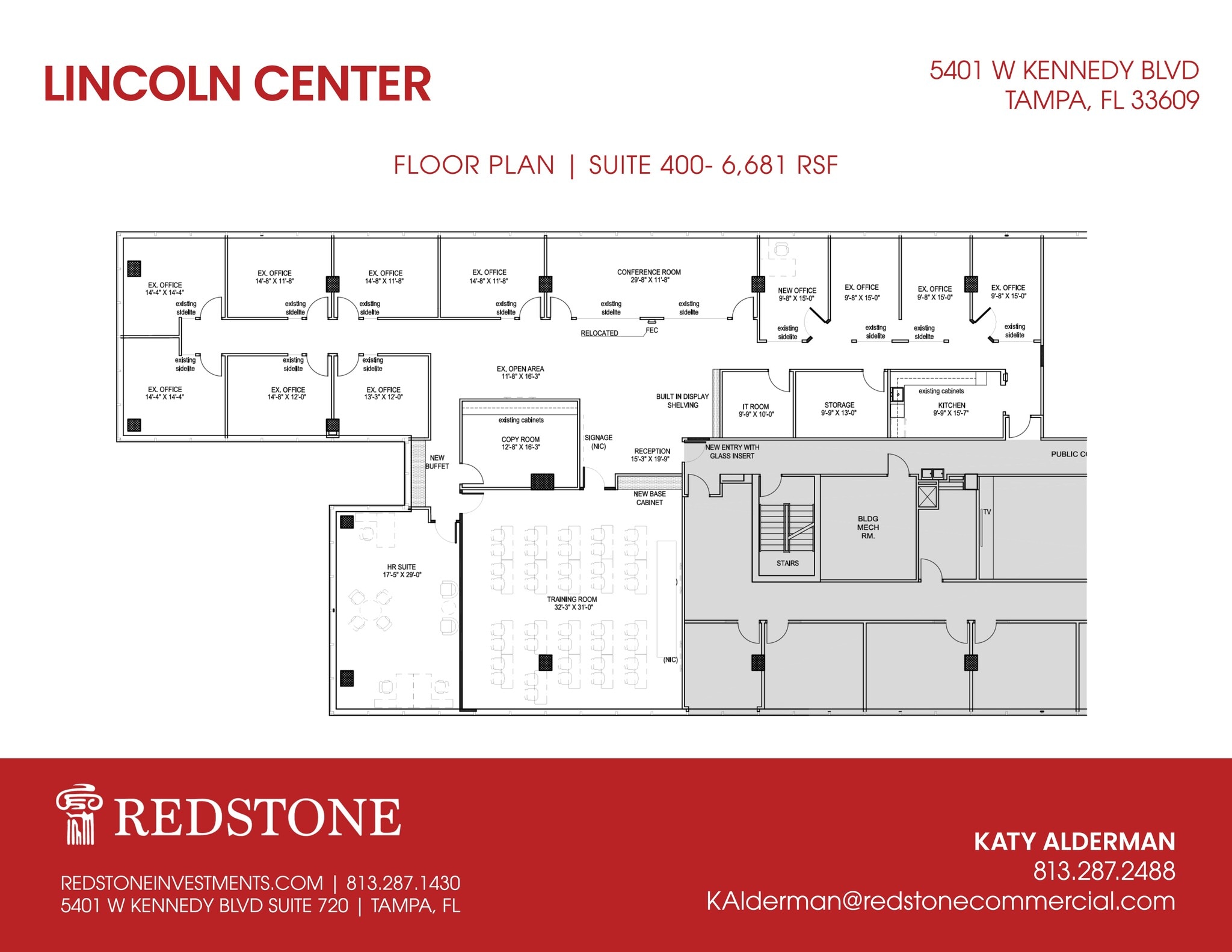 5401 W Kennedy Blvd, Tampa, FL for lease Site Plan- Image 1 of 4
