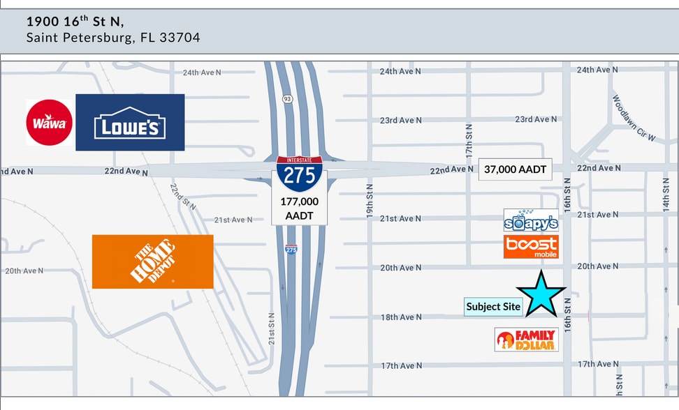 1900 16th St N, Saint Petersburg, FL for lease - Building Photo - Image 3 of 4