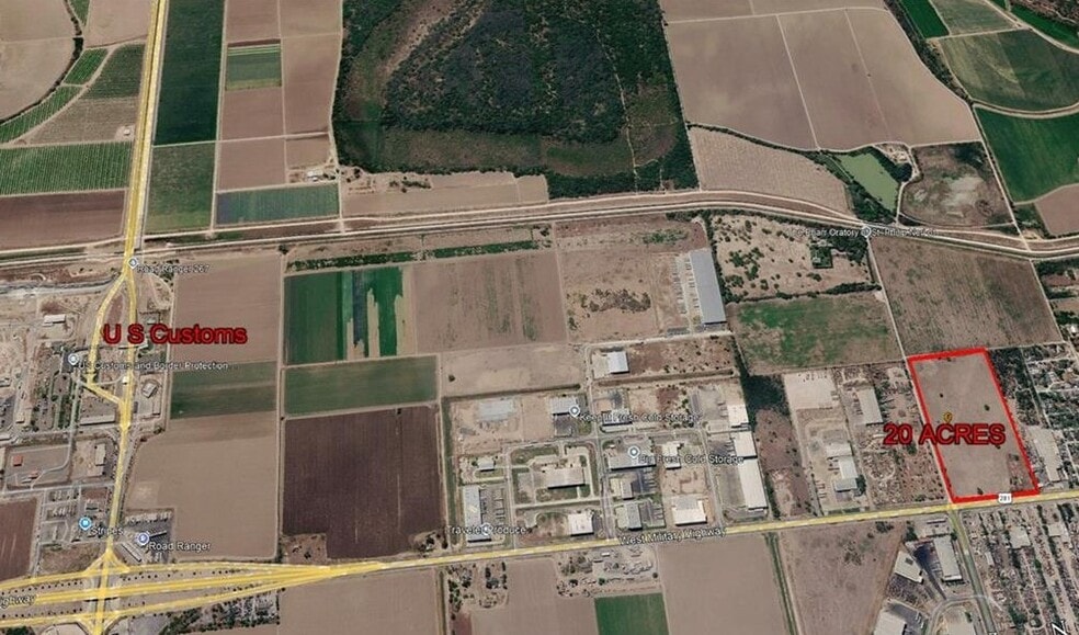 3500 US Highway 281, Hidalgo, TX for sale - Aerial - Image 2 of 7