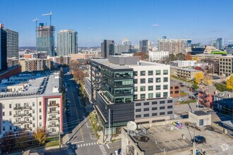 818 18th Ave S, Nashville, TN - Aérien  Vue de la carte