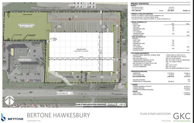 More details for 430 County Rd 17, Hawkesbury, ON - Industrial for Lease