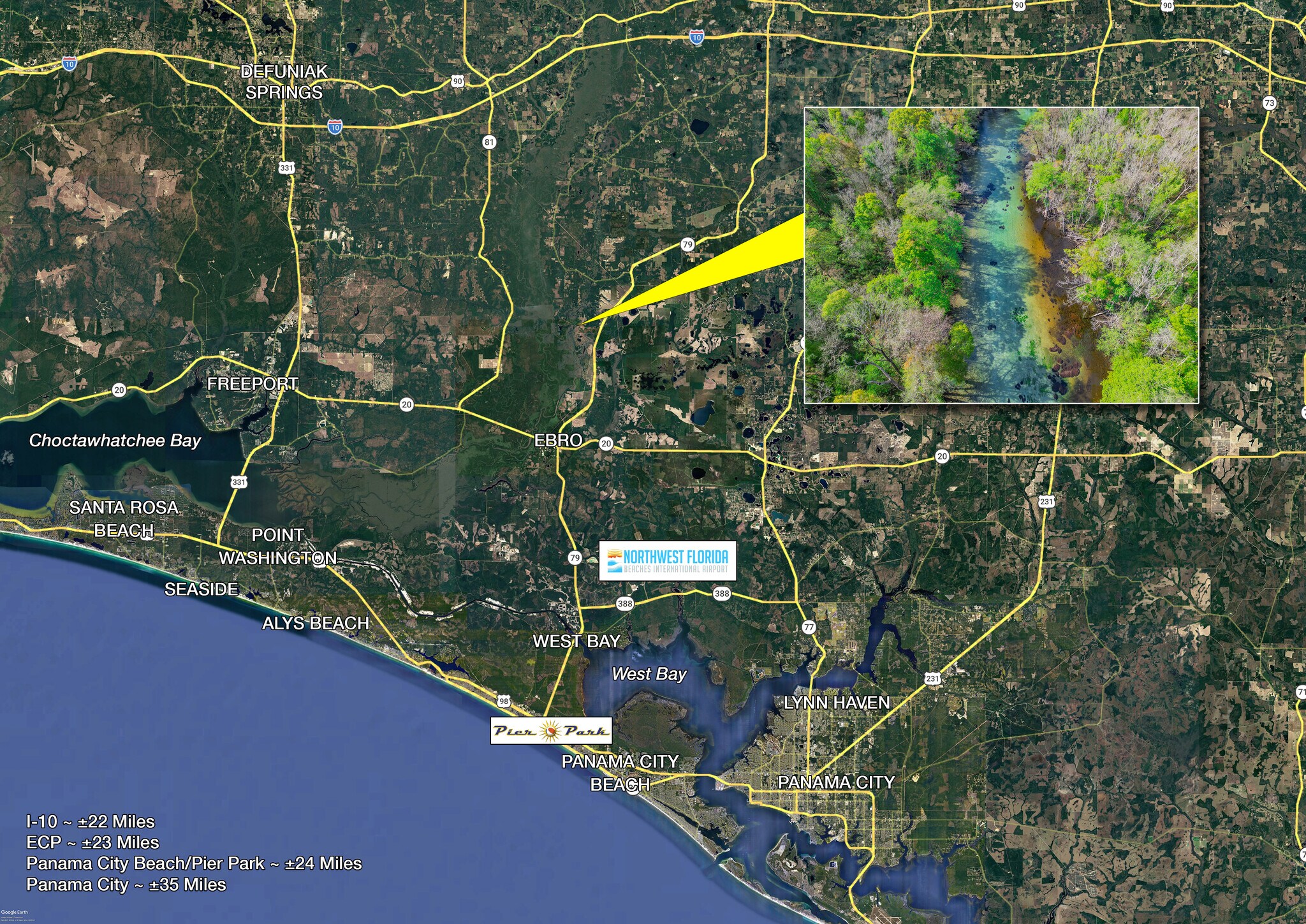 ±19 Acres Potter Spring Rd rd, Vernon, FL for sale Primary Photo- Image 1 of 11