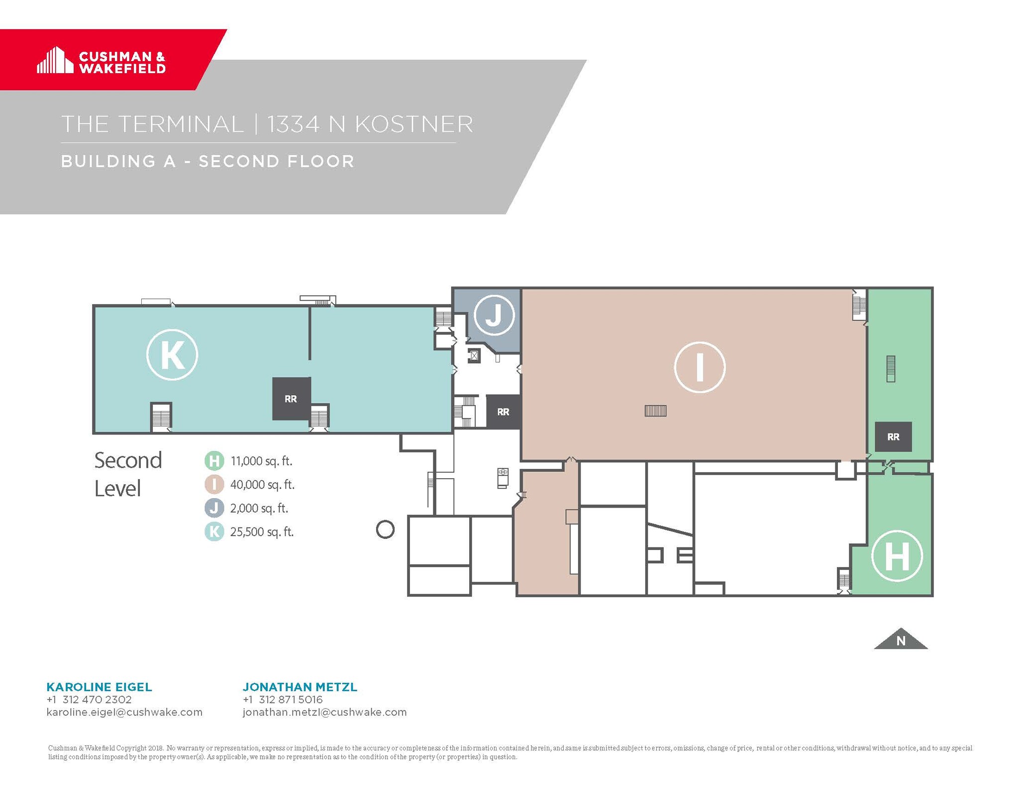 1334 N Kostner Ave, Chicago, IL à louer Plan d  tage- Image 1 de 1