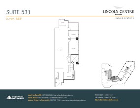 5400 Lyndon B Johnson Fwy, Dallas, TX à louer Plan d’étage- Image 1 de 1