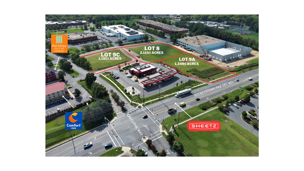 Buckeystown Pike, Frederick, MD for sale - Aerial - Image 2 of 5