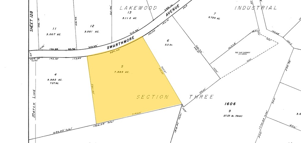 1890 Swarthmore Ave, Lakewood, NJ à louer - Plan cadastral - Image 3 de 3