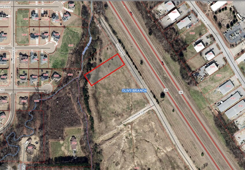 Frontage, Olive Branch, MS for sale - Primary Photo - Image 1 of 4