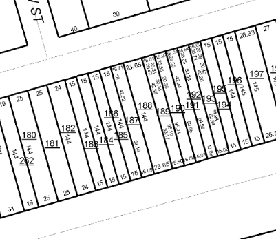 115 1/2 E Cleveland Ave, Newark, DE à vendre - Plan cadastral - Image 1 de 1