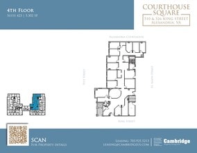 510-526 King St, Alexandria, VA for lease Floor Plan- Image 1 of 1