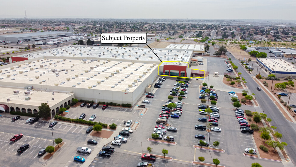 1414 Ability Dr, El Paso, TX for lease - Aerial - Image 2 of 17