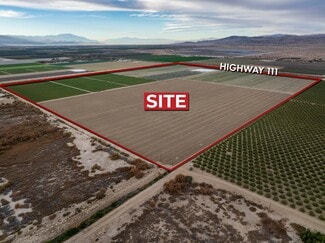 Plus de détails pour Hwy 111 & Cleveland st, Mecca, CA - Terrain à vendre