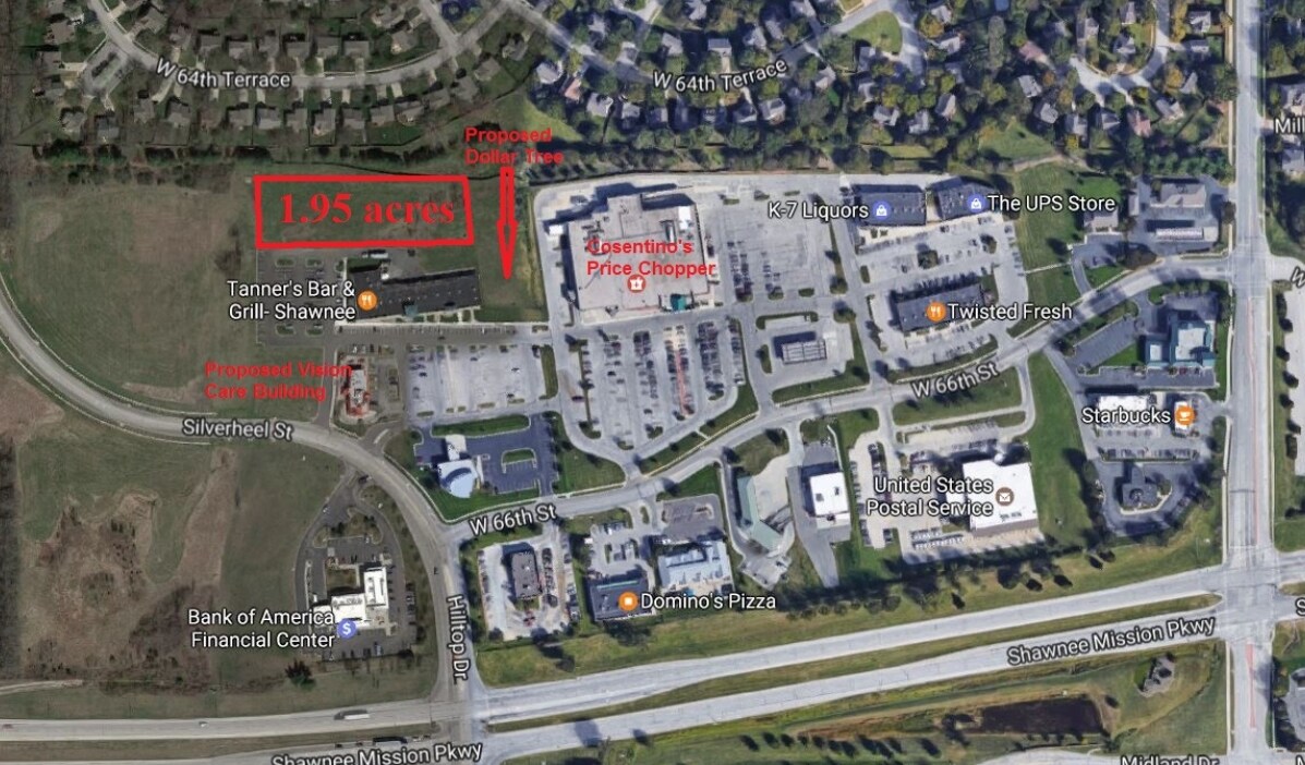 Shawnee Mission Pkwy & Monticello Rd, Shawnee, KS à louer Photo principale- Image 1 de 2