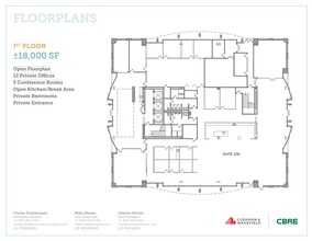 305 Walnut St, Redwood City, CA à louer Plan d  tage- Image 1 de 1