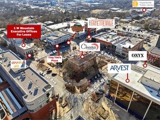 Plus de détails pour 1 W Mountain St, Fayetteville, AR - Bureau à louer