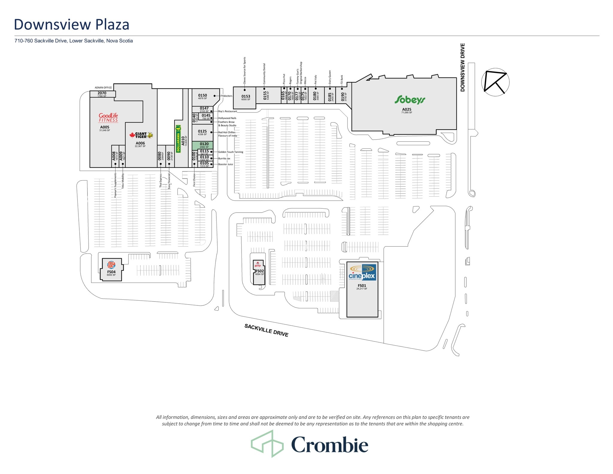 720 Sackville Dr, Halifax, NS for lease Site Plan- Image 1 of 1