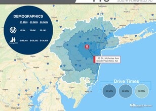 115 Skyline Dr, South Plainfield, NJ à louer Carte- Image 2 de 6