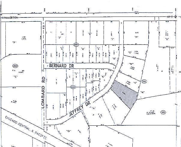 1411 Jeffrey Dr, Addison, IL for lease - Plat Map - Image 2 of 2