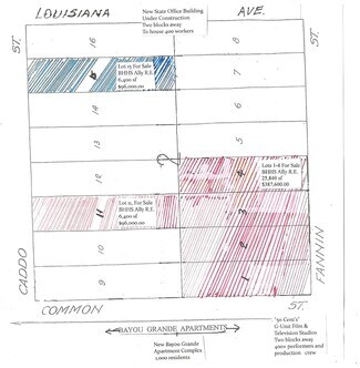 More details for 719 Caddo Street Lot 11, Shreveport, LA - Land for Sale