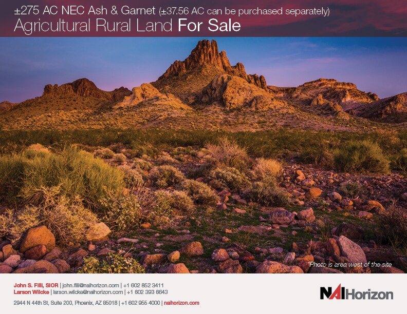 +/- 275 AC Ash & Garnet - Mohave County, Golden Valley, AZ for sale Building Photo- Image 1 of 5