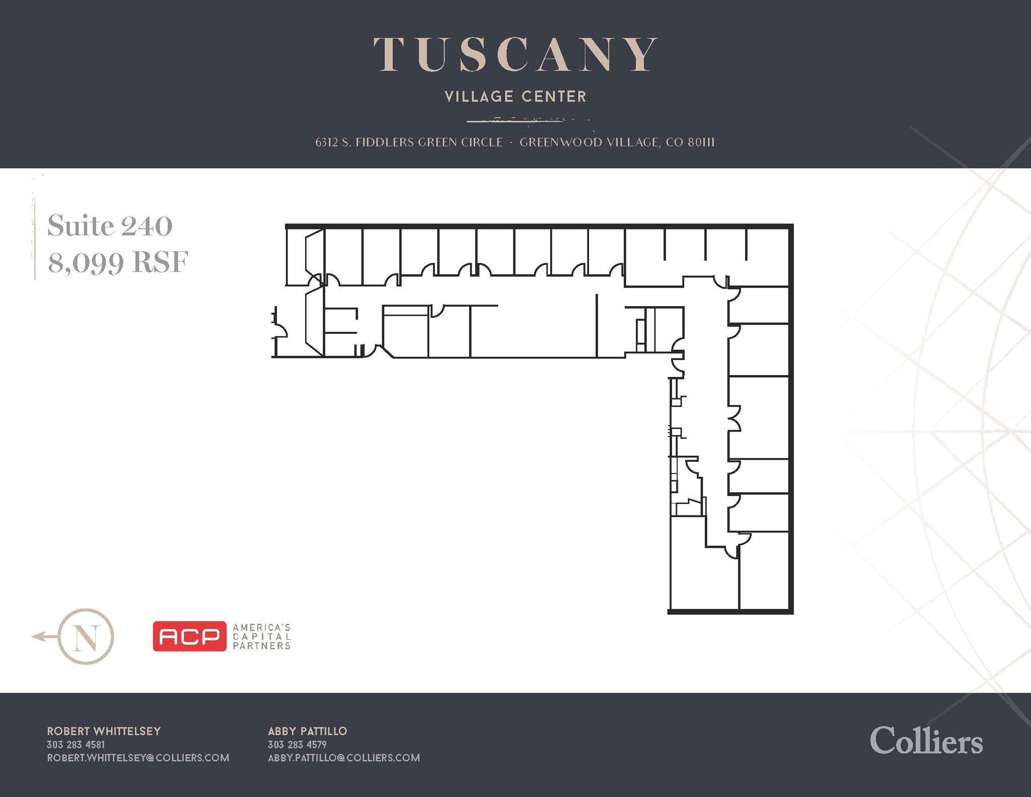 6312 S Fiddlers Green Cir, Greenwood Village, CO à louer Plan d  tage- Image 1 de 1