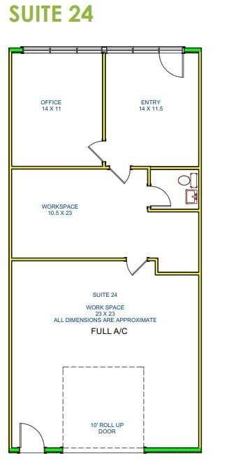 1835 E 6th St, Tempe, AZ for lease Floor Plan- Image 1 of 1