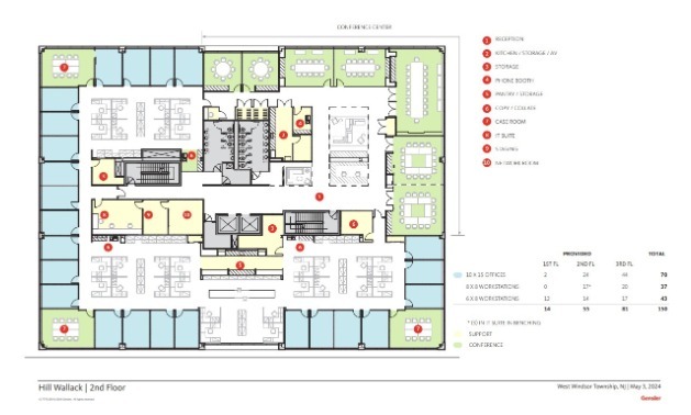 21 Roszel Rd, Princeton, NJ for lease Floor Plan- Image 1 of 1