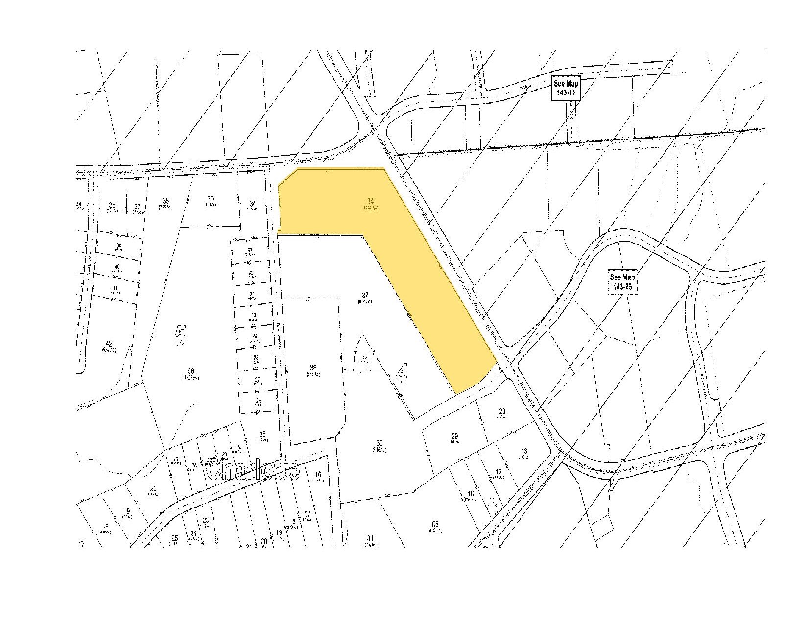 3101 Yorkmont Rd, Charlotte, NC à vendre Plan cadastral- Image 1 de 1