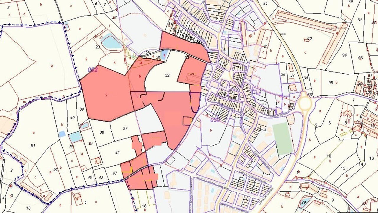 Land in Benavent de Segrià, Lérida for sale Plat Map- Image 1 of 3