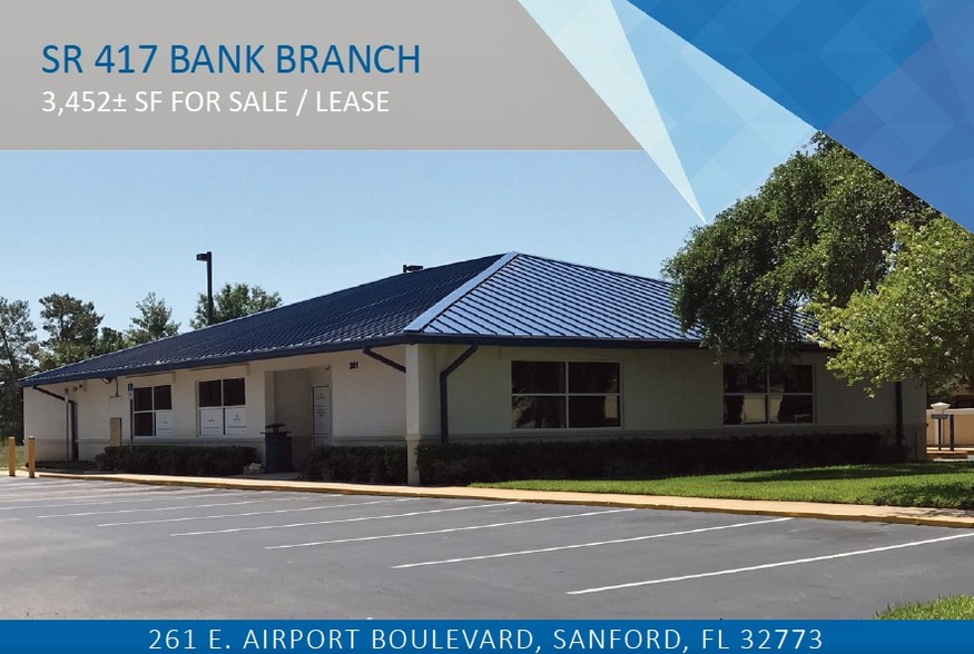 261 E Airport Blvd, Sanford, FL for sale - Building Photo - Image 1 of 1